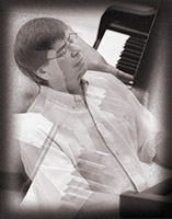 Doug Davis at the piano